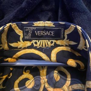 Versace button up shirt